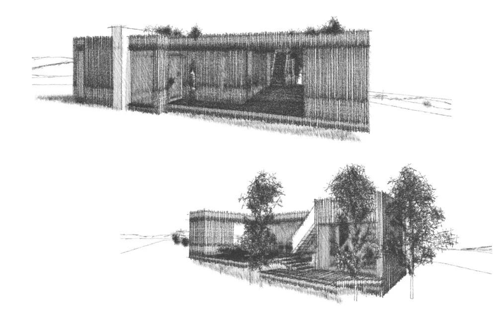 URBAN PLAZA sketch 1